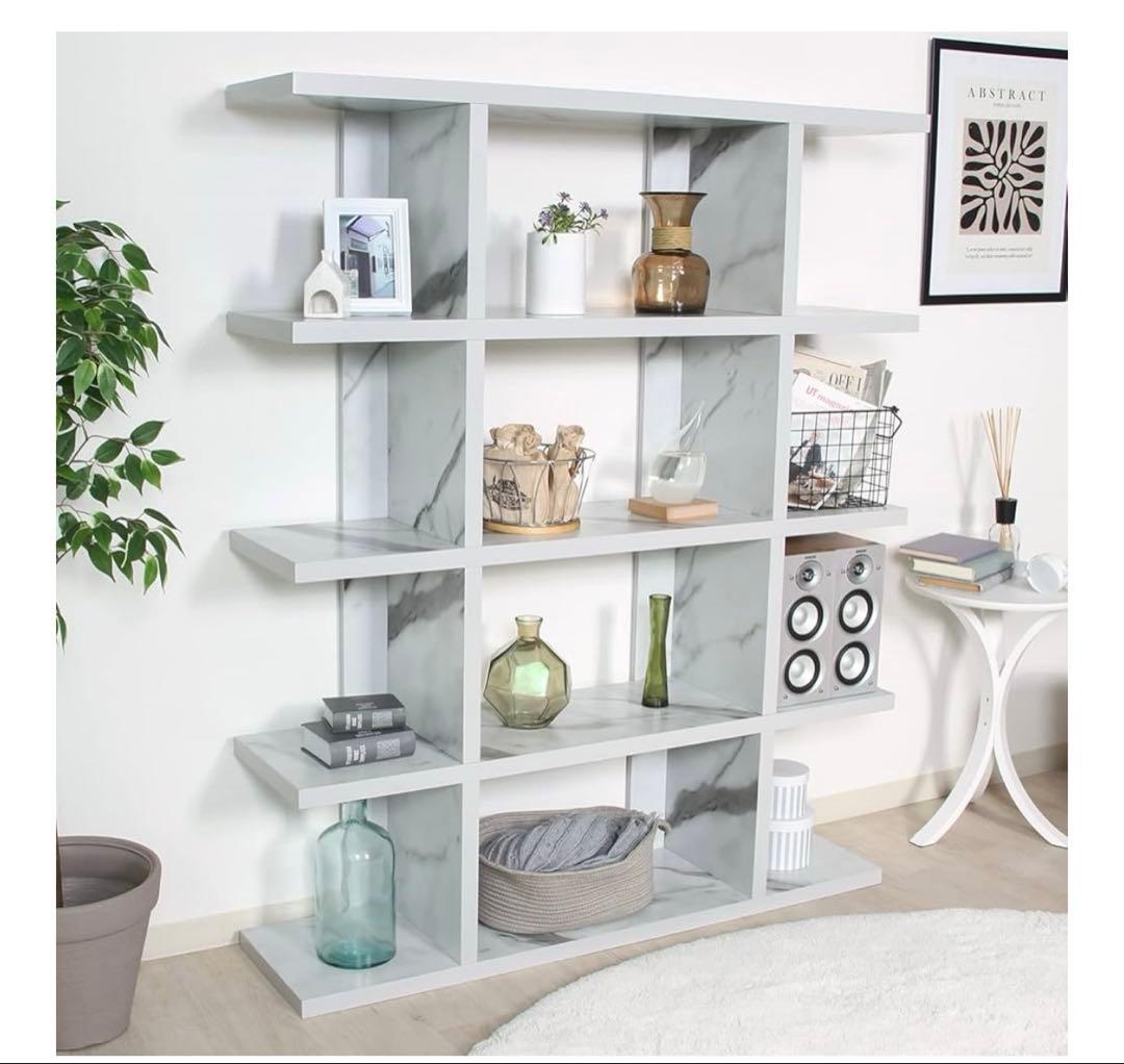 不二貿易オープンラック シェルフ 5段 幅120x奥行31 不二貿易オープン