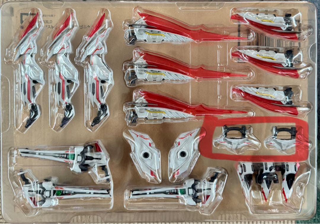 開封品 L BUILD ガンダムアストレイレッドドラゴニクス 2次修正版