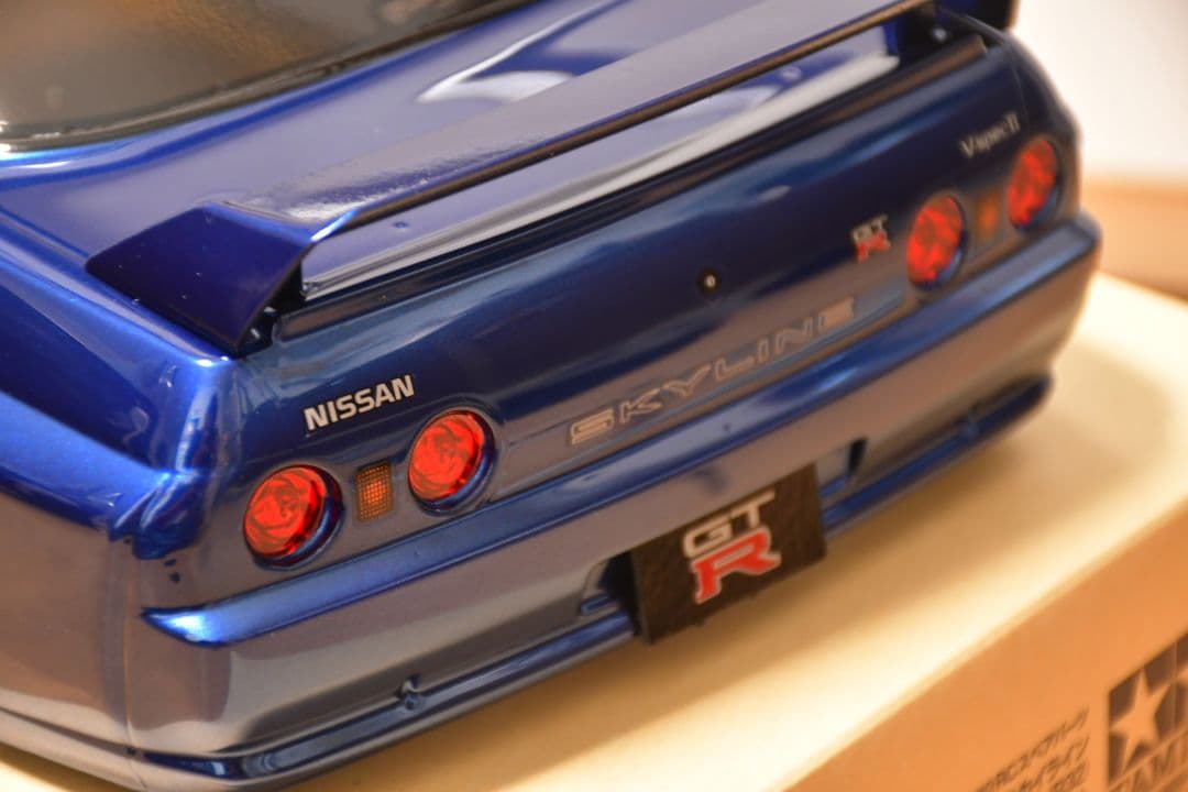 タミヤ r32gtr 塗装済みボディ