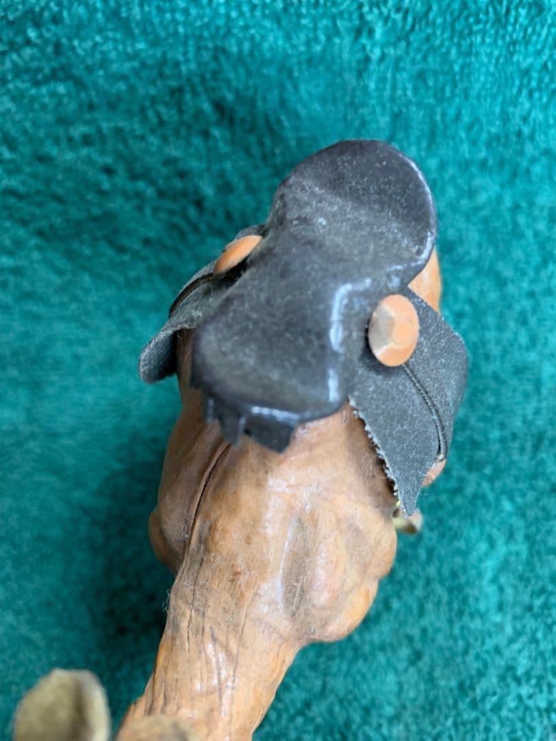 入手不可能！ラクダ皮で作ったラクダ人形 ハンドメイド 希少品 美術品