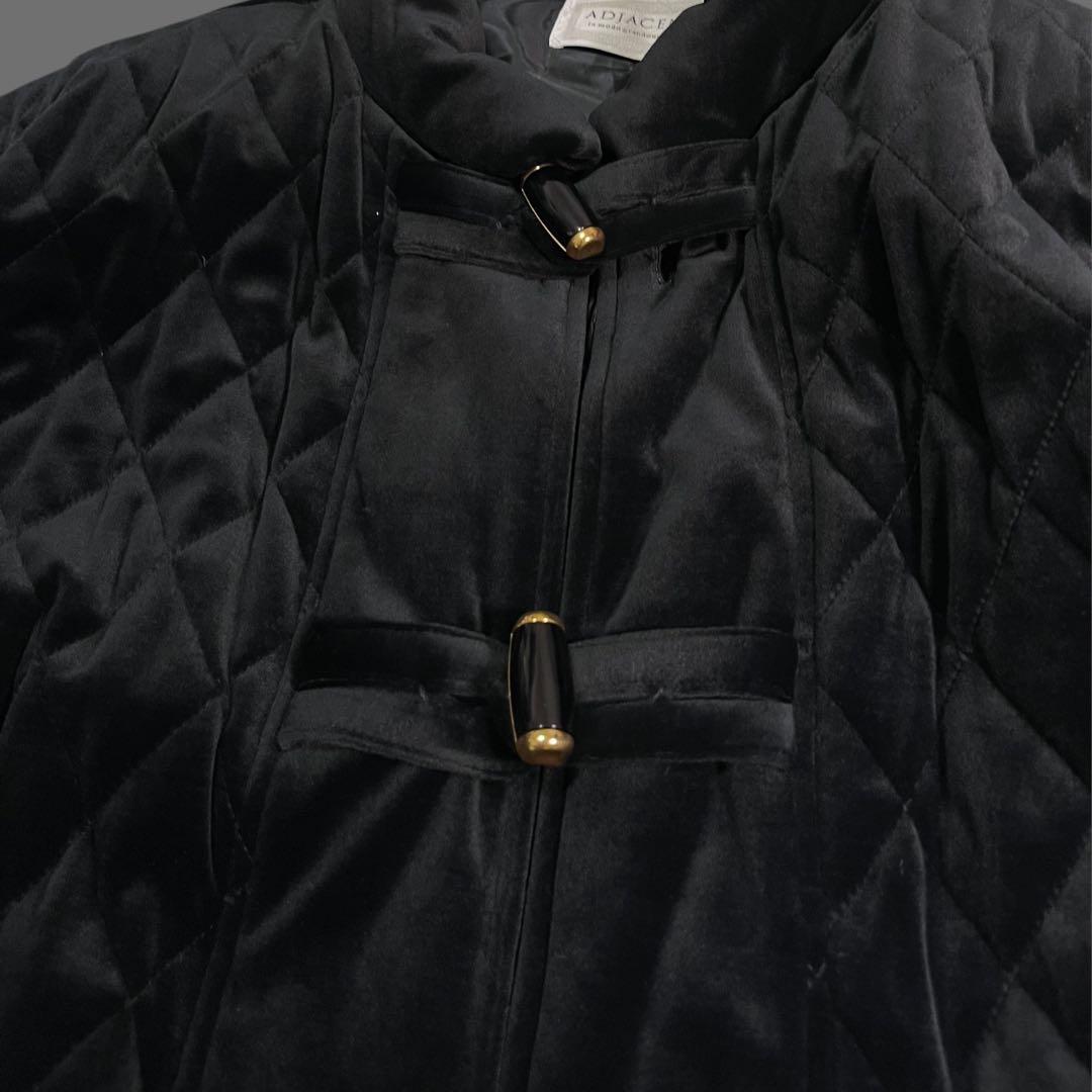 ジャケット・アウター Vintage velours quilting china jacket