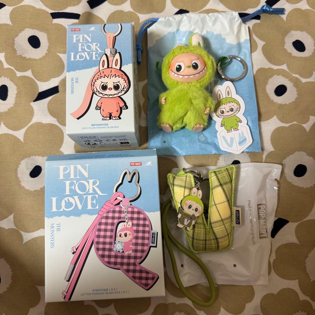 正規品】POPMART ラブブ ぬいぐるみ イニシャルラブブ 8月29日(金)発売
