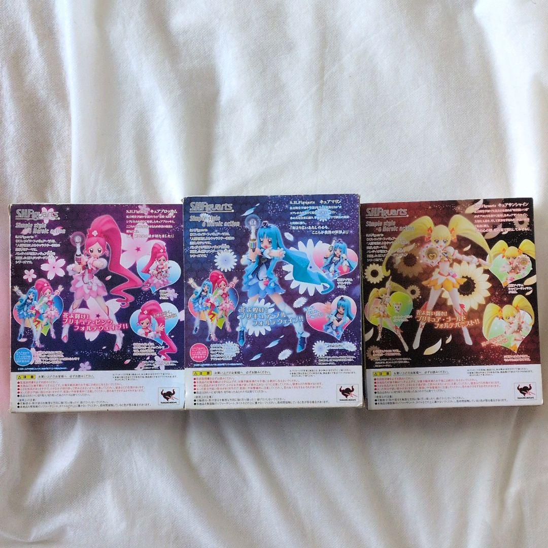 【匿名配送】s h figuarts ハートキャッチプリキュア 3体 バンダイ