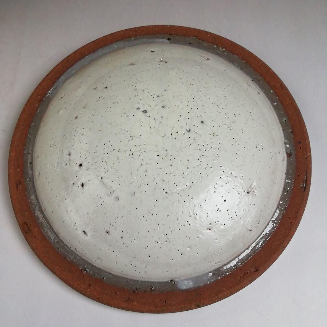 T995 水指 『粉引 水指』『塗替蓋付』『宇田佐平 造』 共箱 茶道具