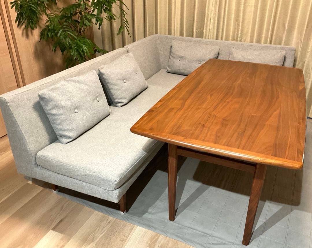 再大幅値下！【送料込】unico NORDソファダイニングテーブル ③テーブル