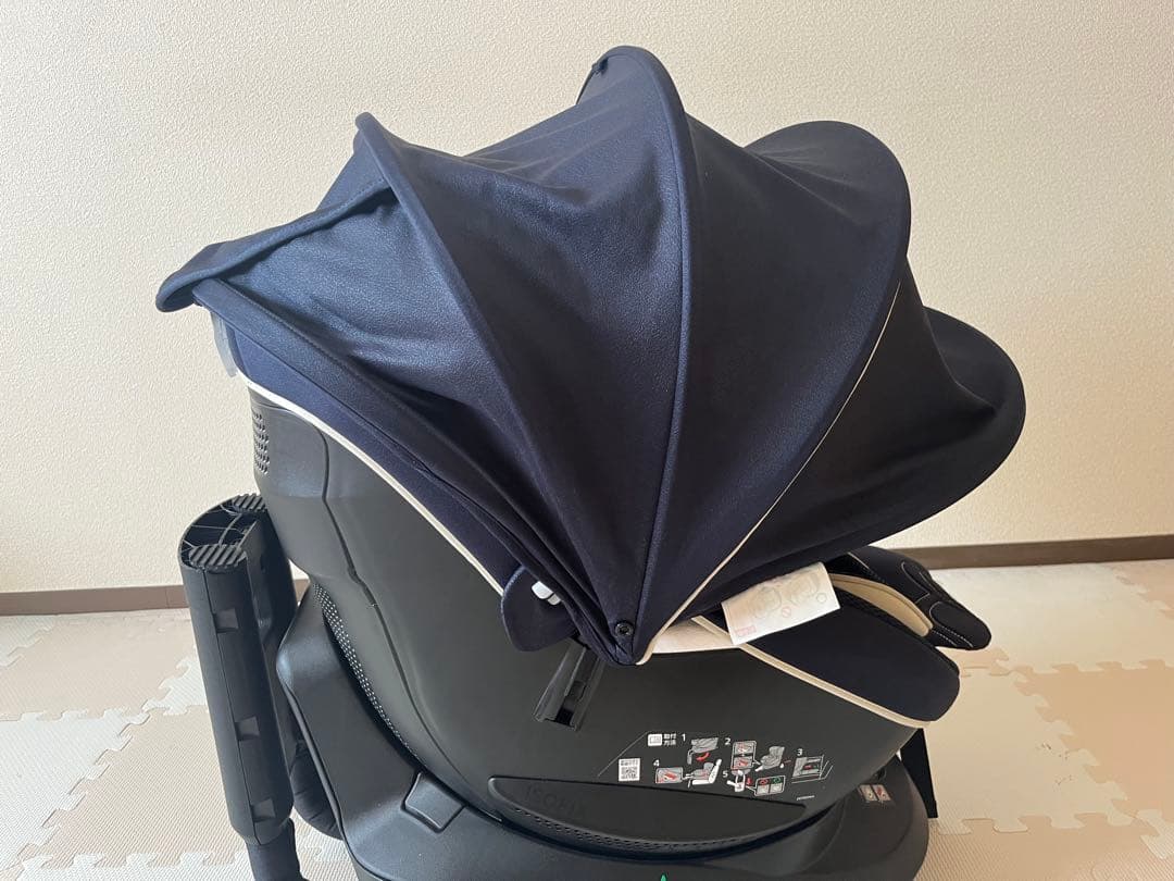 エールベベ　クルット5i グランス　グランスネイビー　ISOFIX