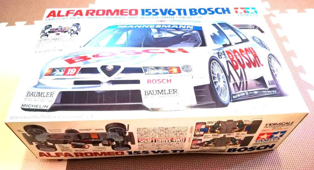 1/10タミヤ アルファロメオ155 V6 TI ボッシュTL-01 4WD 1/10タミヤ アルファロメオ155 V6 TI ボッシュTL-01 4WD Alfa Romeo