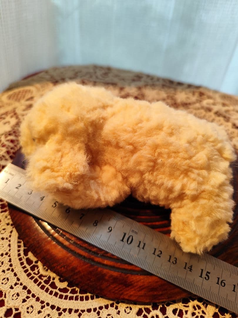 モンスイユ 犬 ぬいぐるみ トイプードル　レトロぬいぐるみ　　日本製