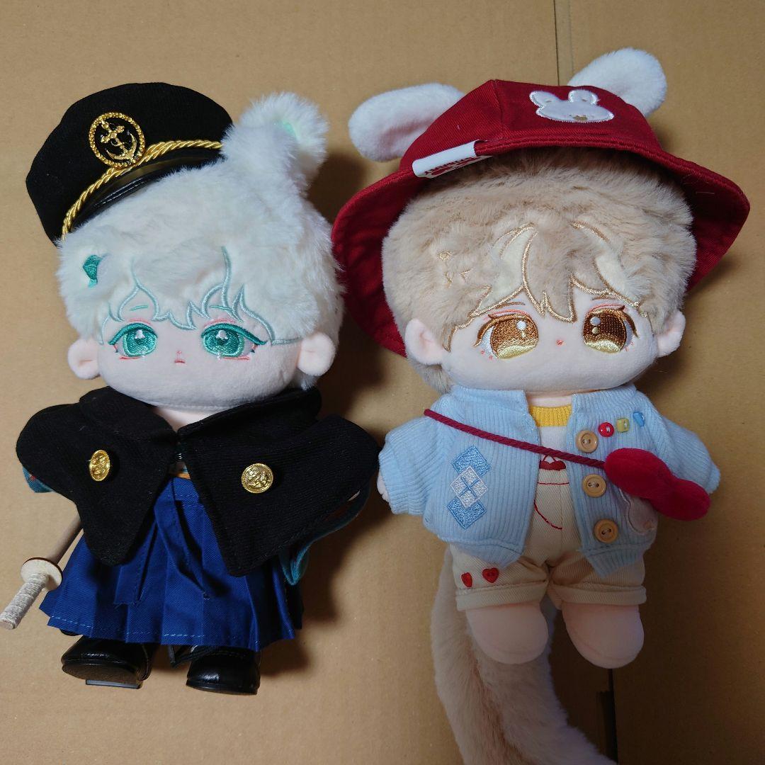 無属性 着せ替え ぬいぐるみ 20cm 中国 韓国 無属性ぬい 本体 1