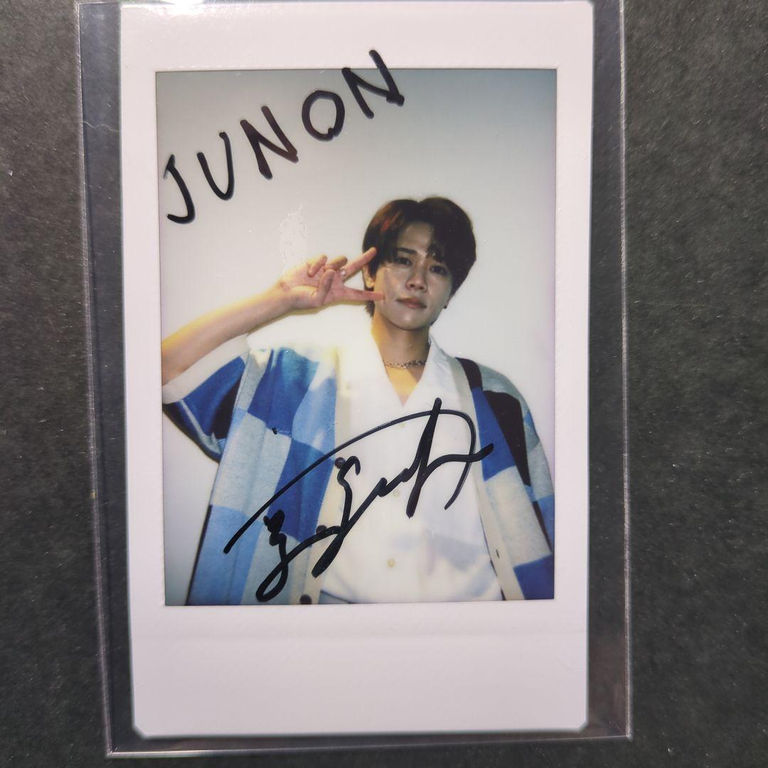 INI 藤牧京介 サイン入りチェキ