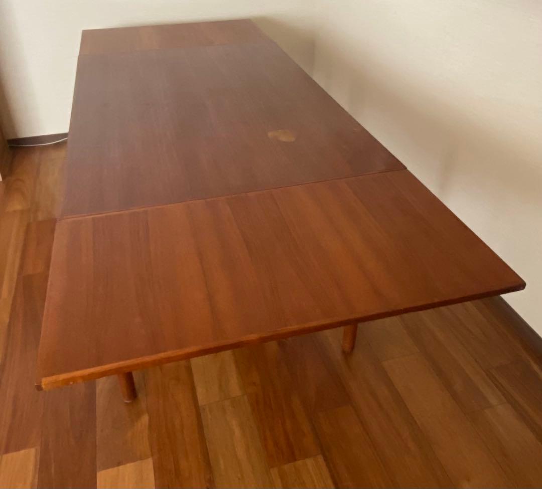 【送料込】【難あり】北欧ビンテージのテーブル