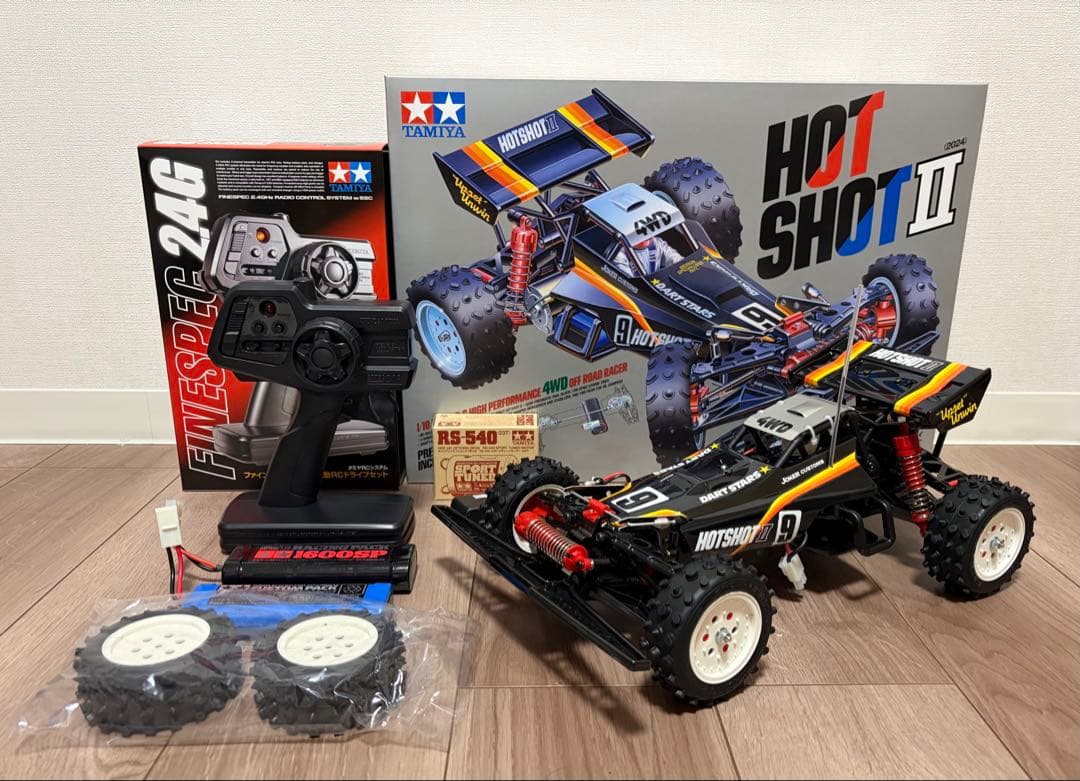 a*5様 TAMIYA タミヤ ホットショットII RC フルセット