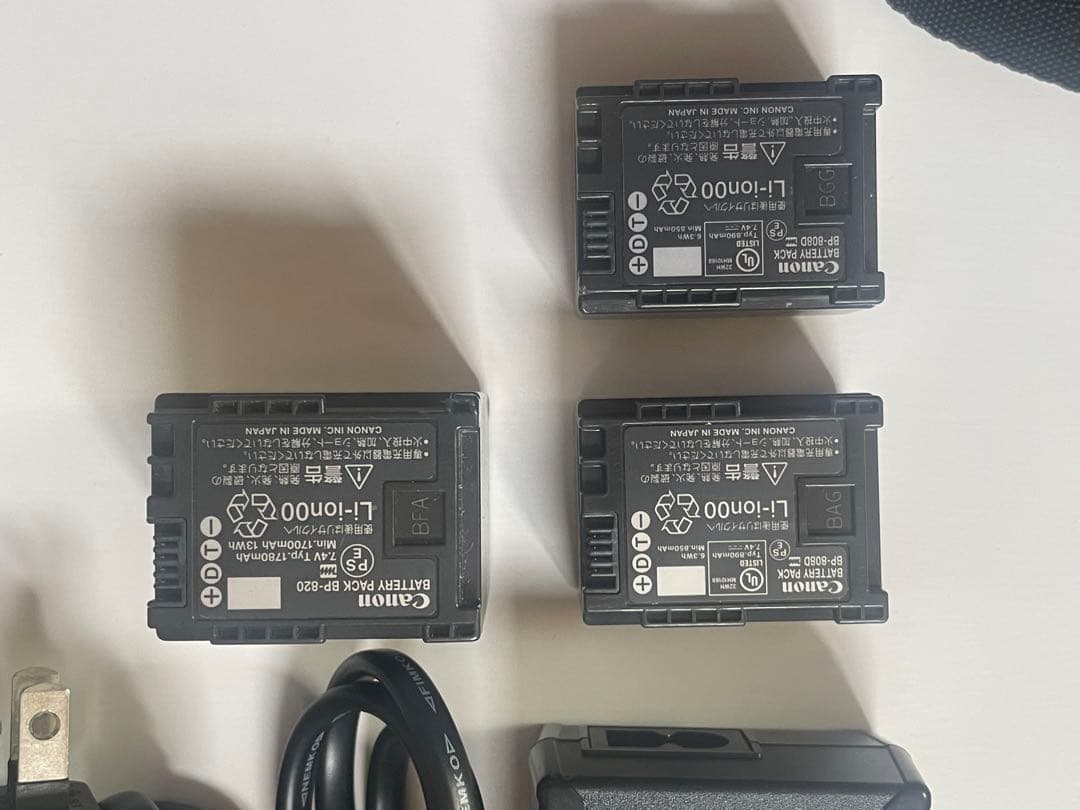 Canon IVIS HF G20 ビデオカメラ 本体2台カバン付き