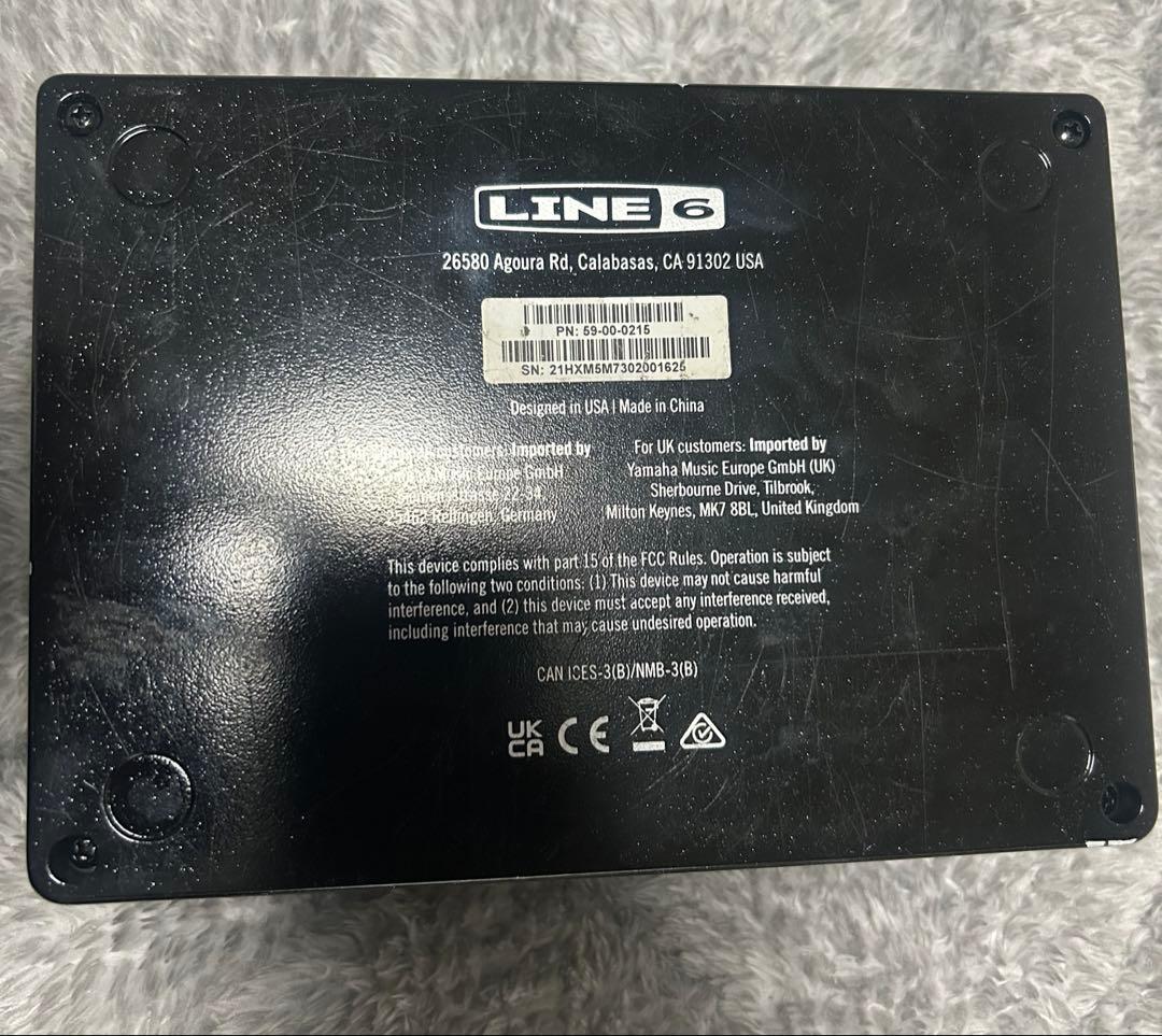 HX stomp + オヤイデDC-3398+拡張スイッチ