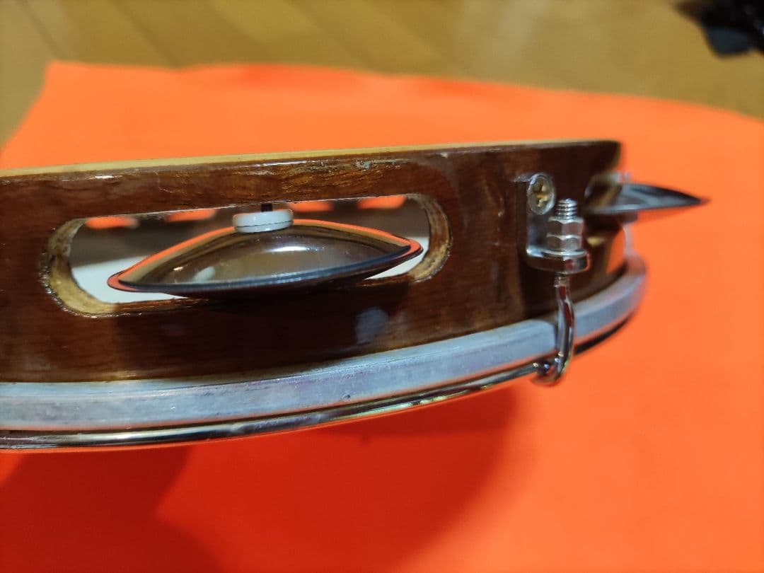 ☆Bauer PERCUSSIONパンデイロ 本皮 10インチ スペーサー入り☆ - メルカリ