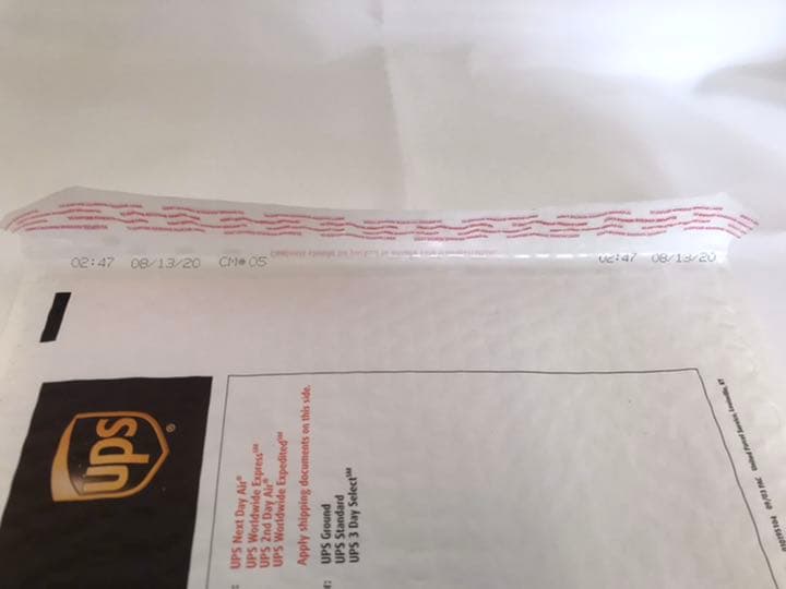 UPS EXPRESS PAD Pak プチプチ緩衝材封筒55枚 UPS EXPRESS PAD Pak