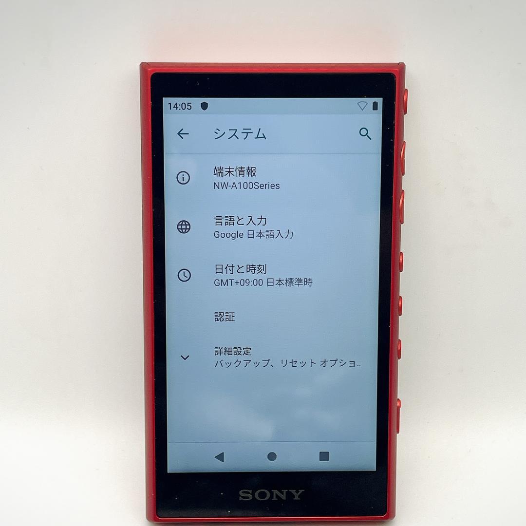 未使用級・希少】SONY WALKMAN NW-A107 64GB レッド - メルカリ