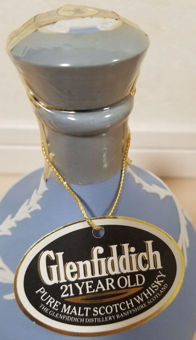 Glenfiddich 21年 ピュアモルトスコッチウイスキー 陶器ボトル