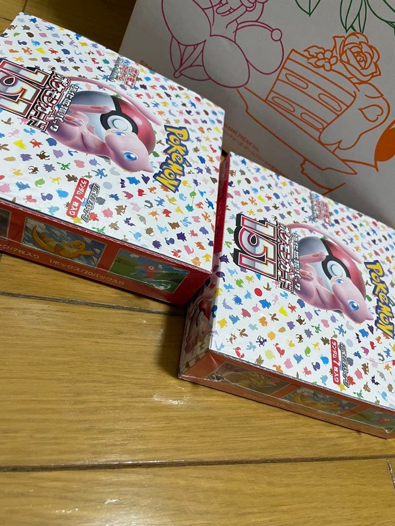 ポケモンカード151 box シュリンク付き 2ボックス L108487213
