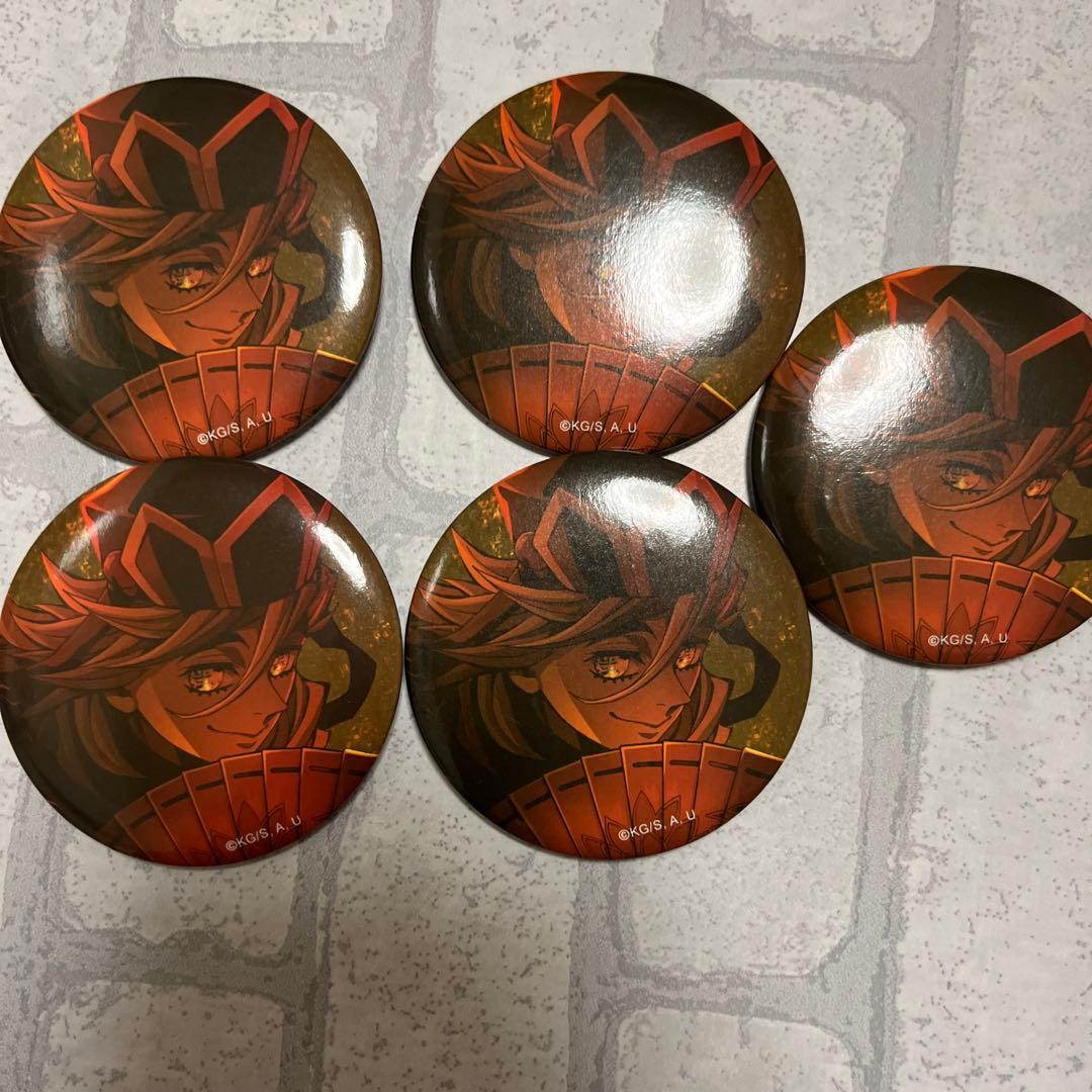 桃源暗鬼 メタリック缶バッジコレクション 無陀野無人＆花魁坂京夜 24