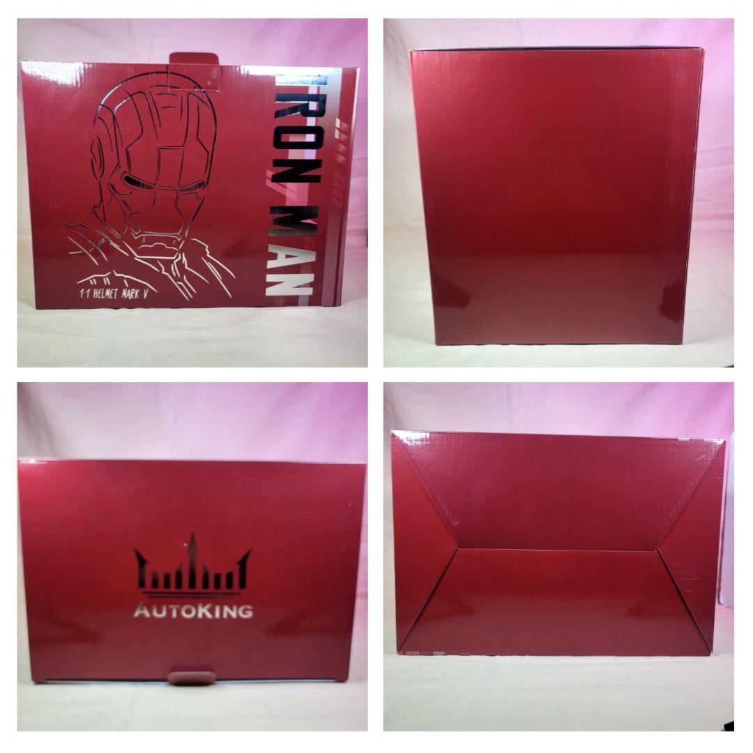 【アイアンマン】最新モデル 音声自動開閉マスク LED マーク5 ヘルメット