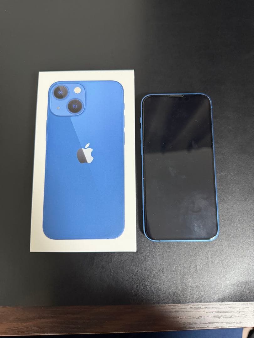 iPhone13mini 128GB ブルー 75% 即発送 新品未開封】iPhone 13 mini 128GB ブルー 青 SIMフリー iPhone 13