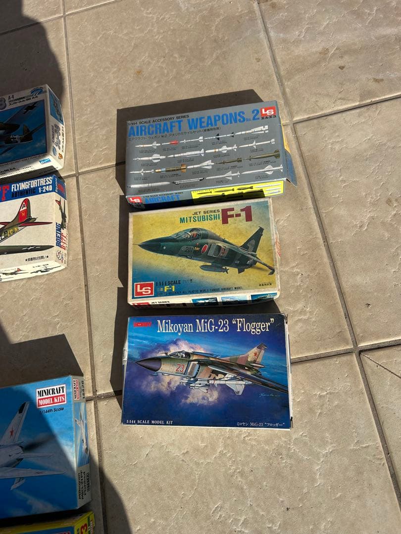 航空機プラモデルキット セット15個