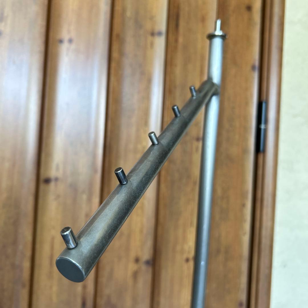 インダストリアル 3本脚 スラントハンガー パイプメタルラック