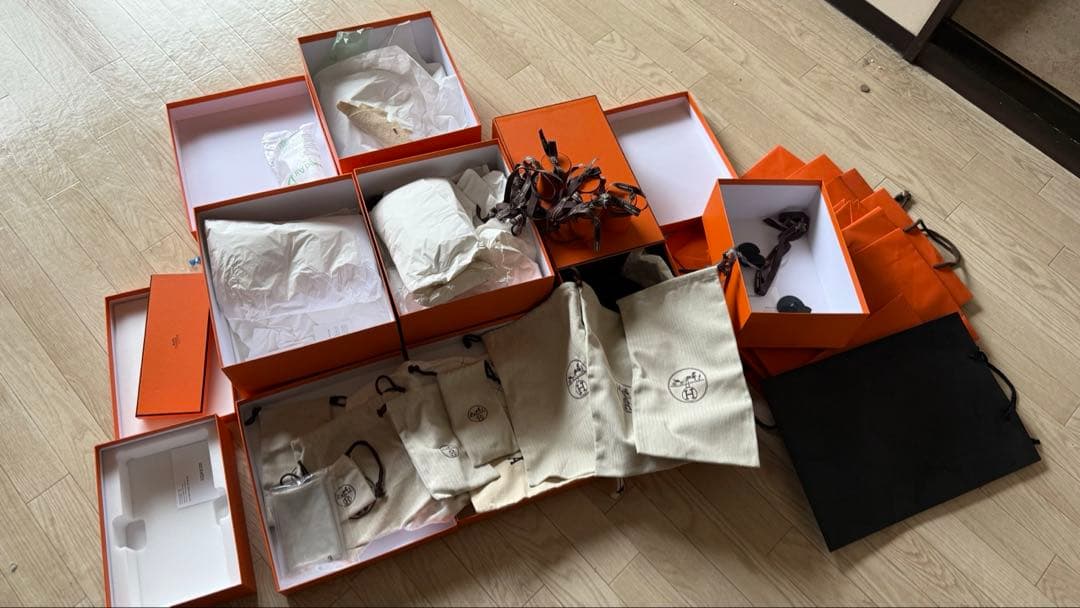 エルメス　空箱 ブランド HERMES エルメス 空き箱（空箱）まとめ売りBOX ボックス その