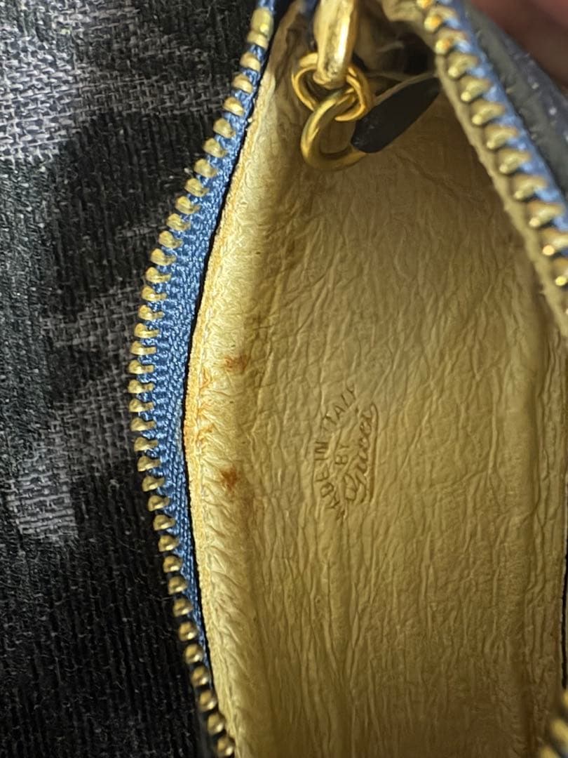 GUCCI GGパターン ポーチ 小銭入れ　箱付き