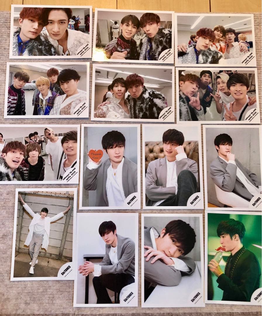 SixTONES ジェシー 公式写真 SixTONES ジェシー 公式写真34枚セット