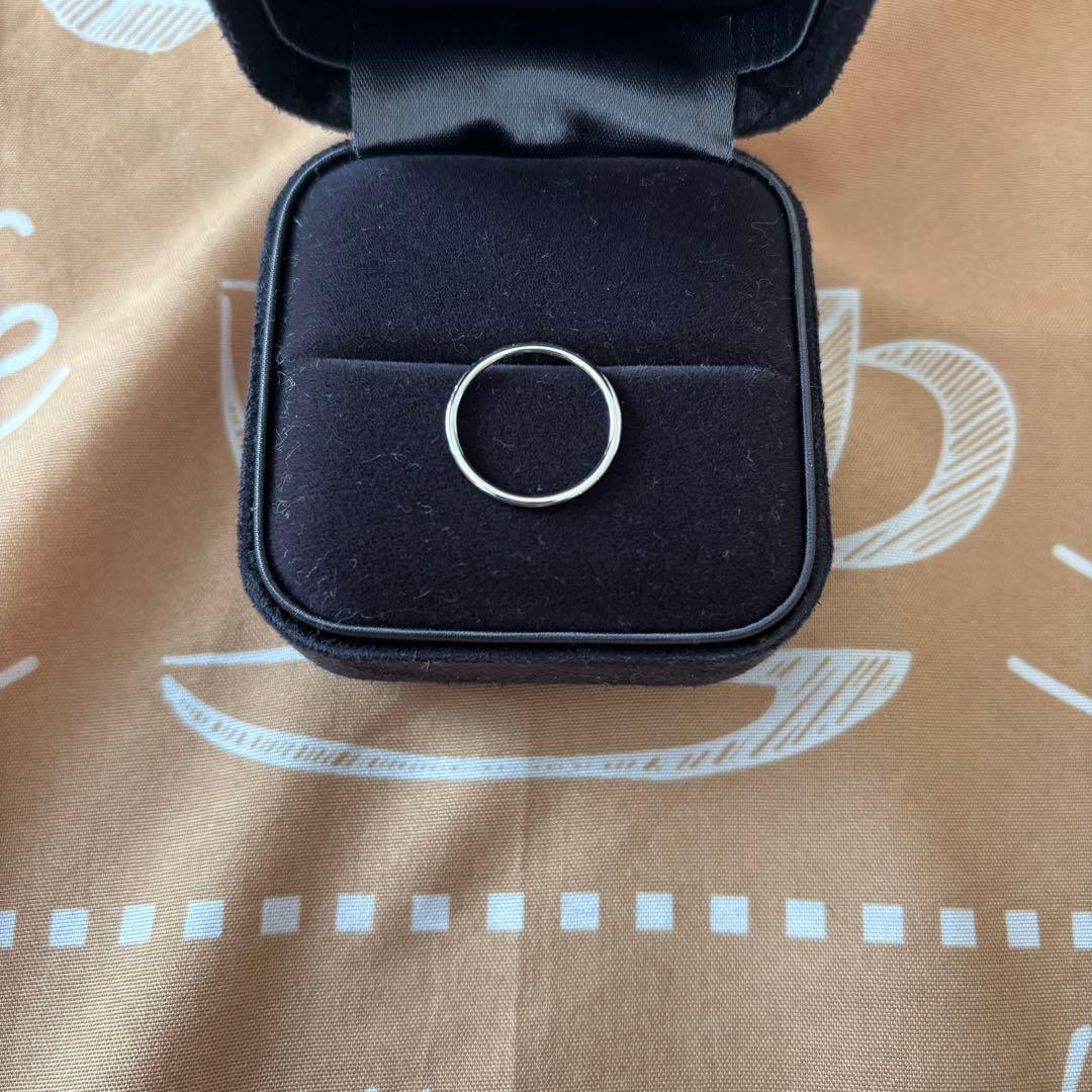 【chay】Lilas シンプルリング　K10 WG 7号