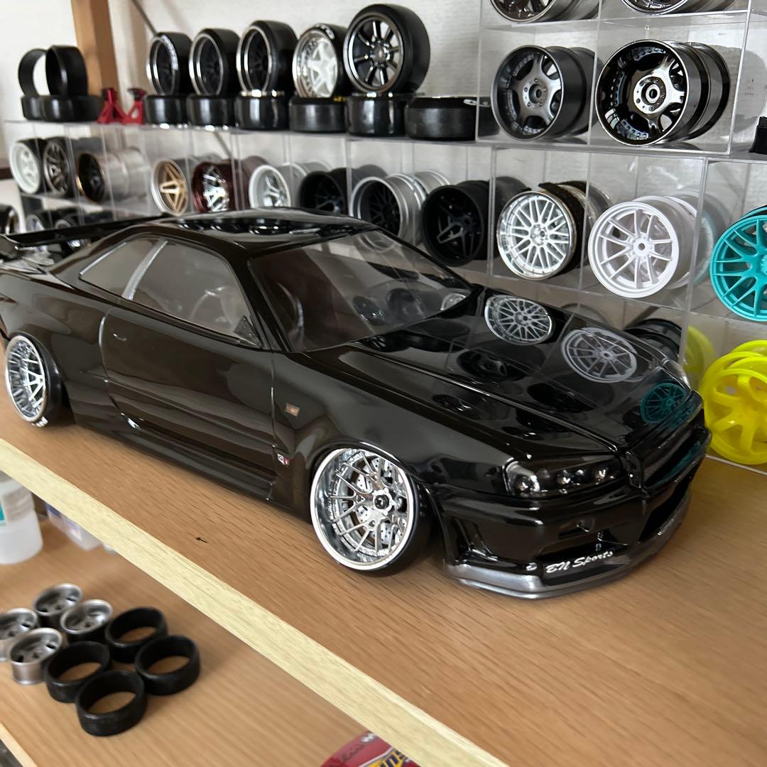 パンドラRC日産スカイライン　34GTRボディ新品未走行品！