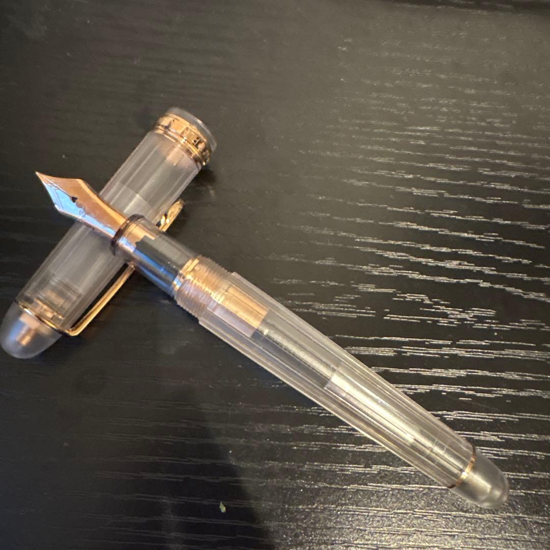 PLATINUM #3776 万年筆 Fサイズ スケルトン PLATINUM #3776 万年筆 Fサイズ スケルトン PLATINUM #3776 万年筆 F