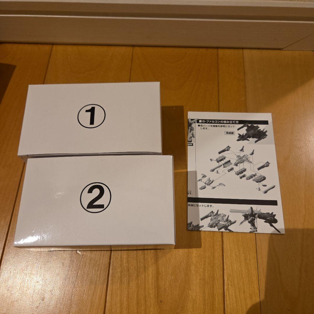 モビルスーツアンサンブルEX18　ダブルエックスガンダム&　Gファルコン　セット