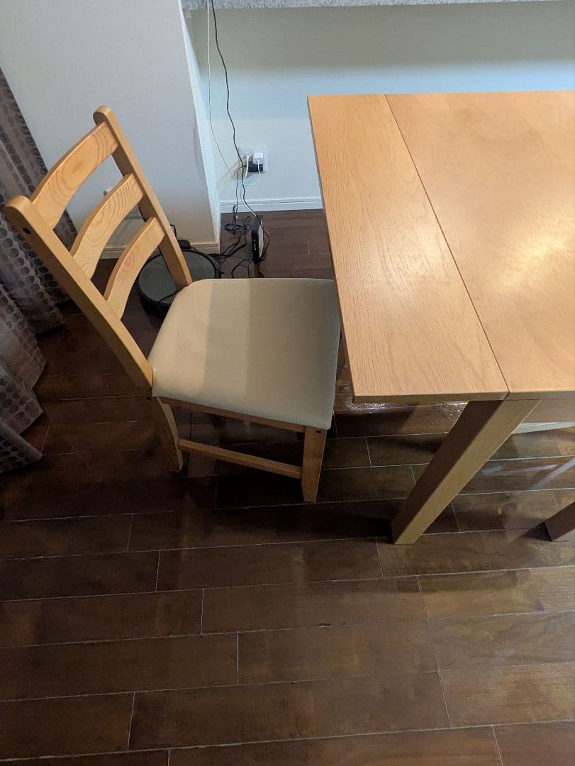 イケア　ダイニング3点セット　ダイニングテーブル　幅900ｍｍ
