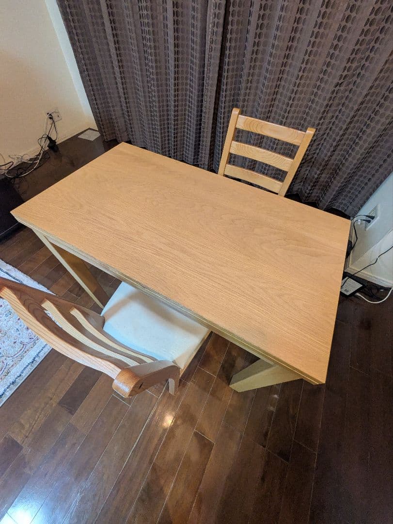 イケア　ダイニング3点セット　ダイニングテーブル　幅900ｍｍ