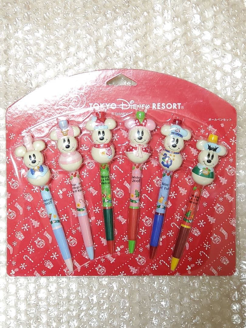 東京ディズニーリゾート ボールペン 6本セット 25周年 - メルカリ