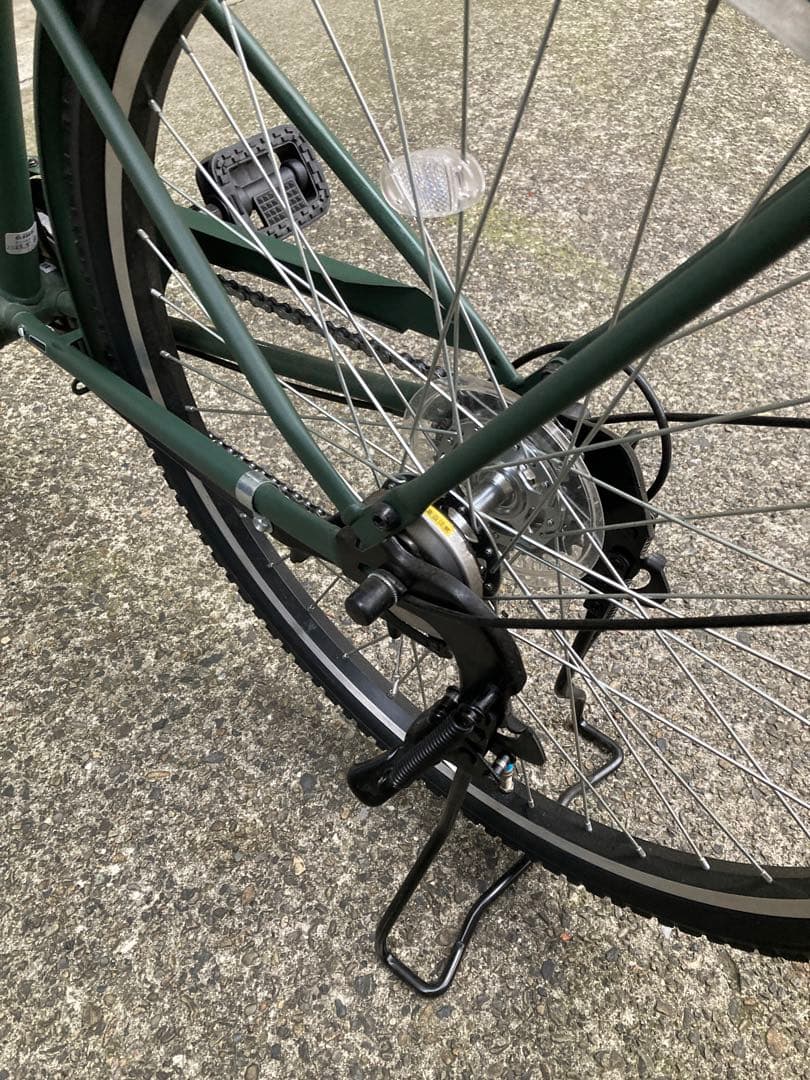 引き取り限定】あさひ ボールドライン(マットオリーブ)BAA266HD-L