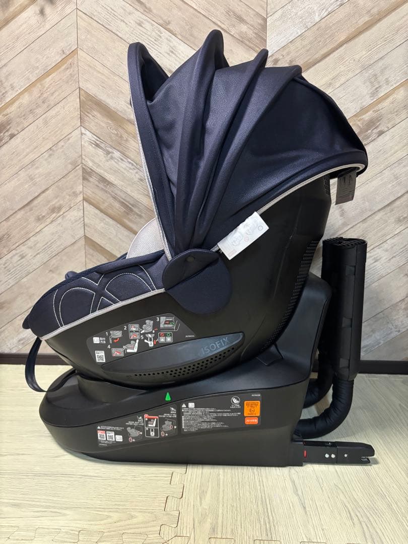【美品】エールべべ　クルット4i グランス ISOFIX チャイルドシート