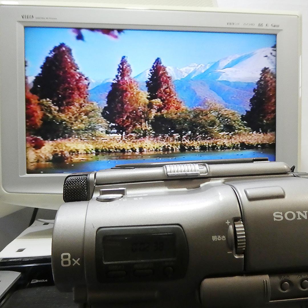 動作良好 ソニーVideoHi8 CCD-TR1 8ミリビデオ　DVD化に最適