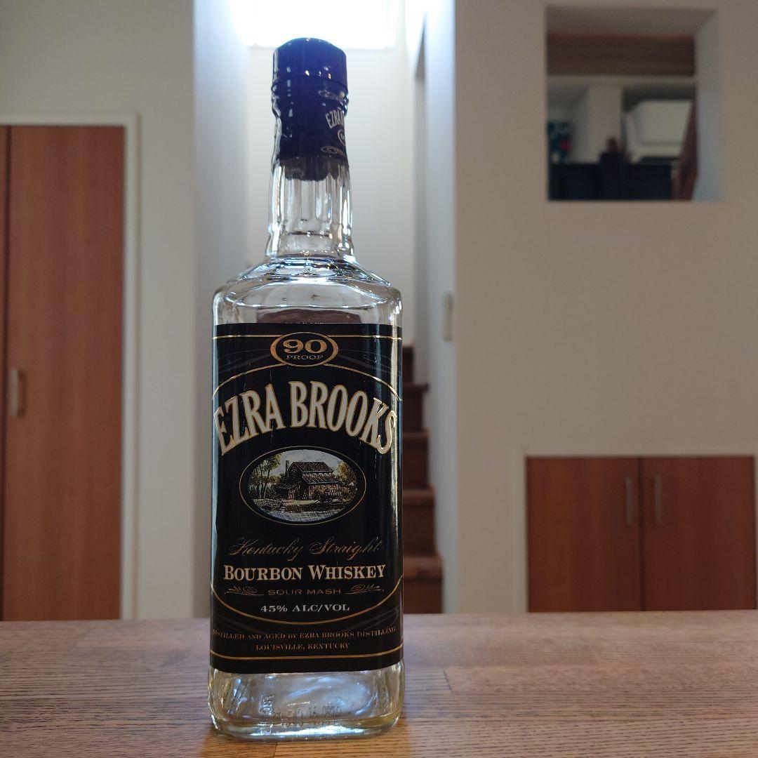EZRA BROOKS バーボン 750ml 43% エズラブルックス ホワイト – 元町