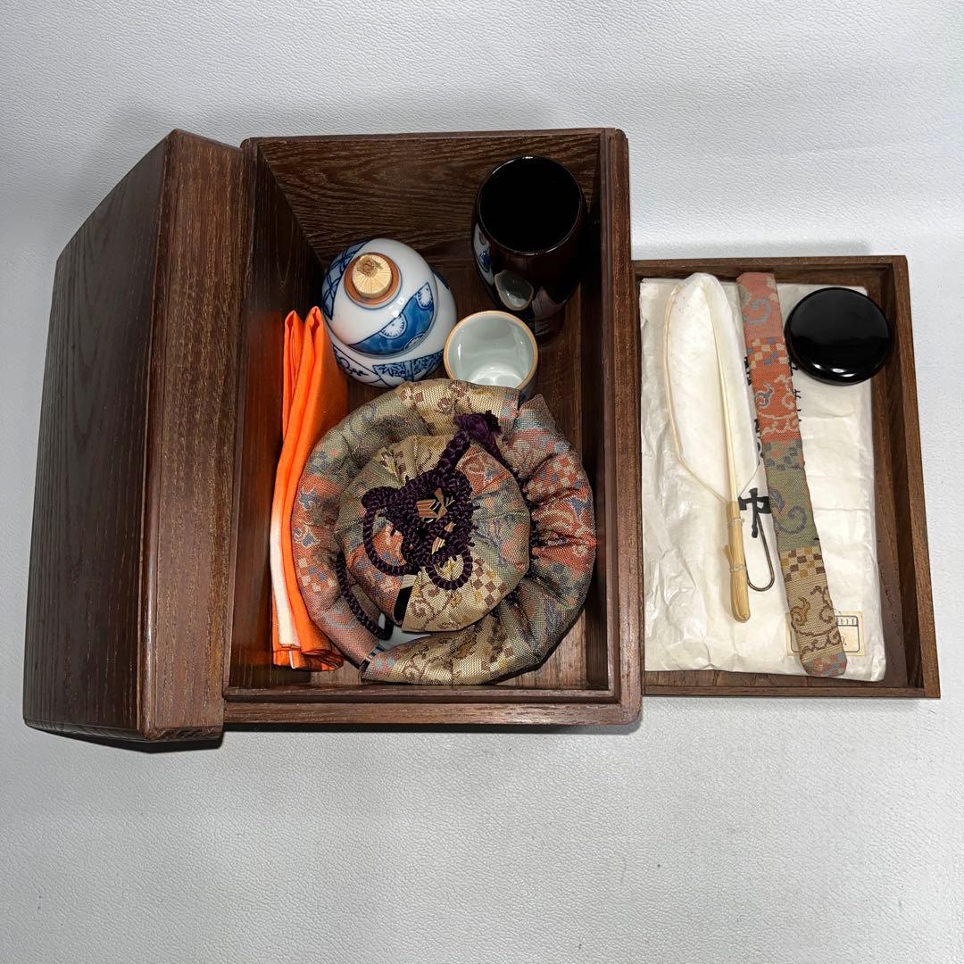 茶道具 利休茶箱 セット