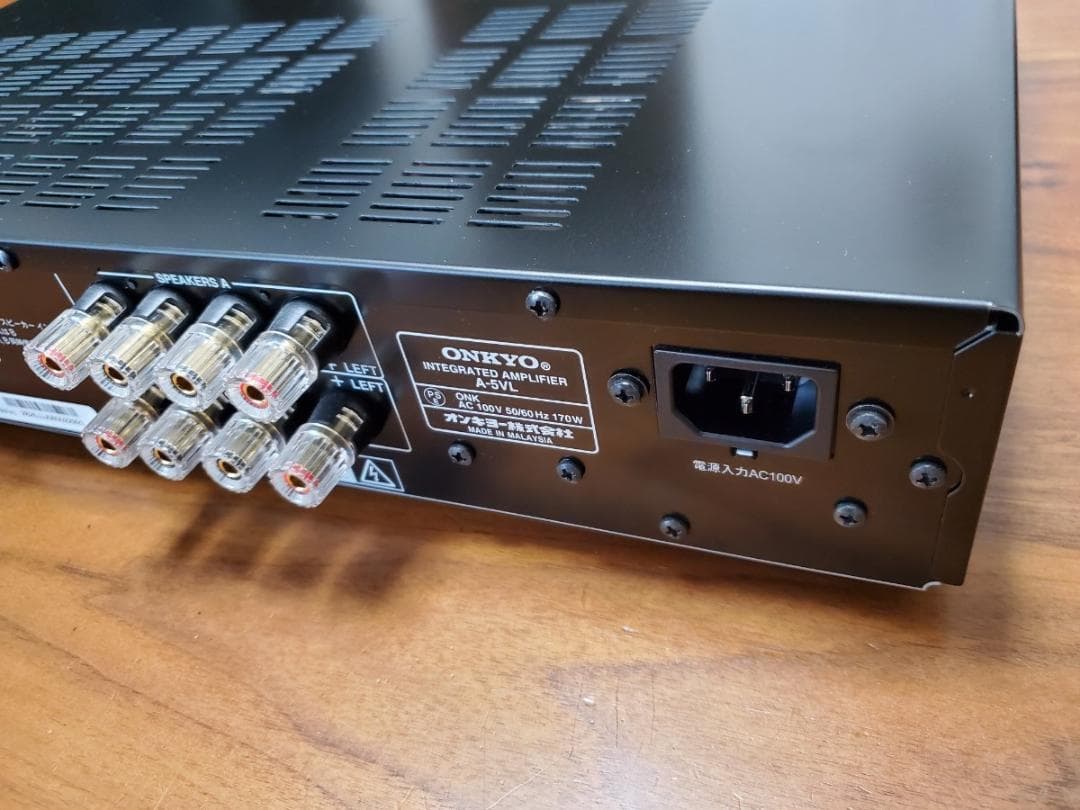 ONKYO A-5VL オンキョー プリメインアンプ ブラック 限定品 L108450357