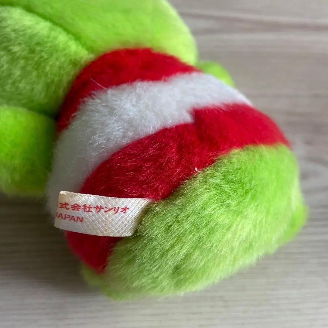 サンリオ けろけろけろっぴ ぬいぐるみ 旧ロゴ レトロ 日本製 音が鳴る