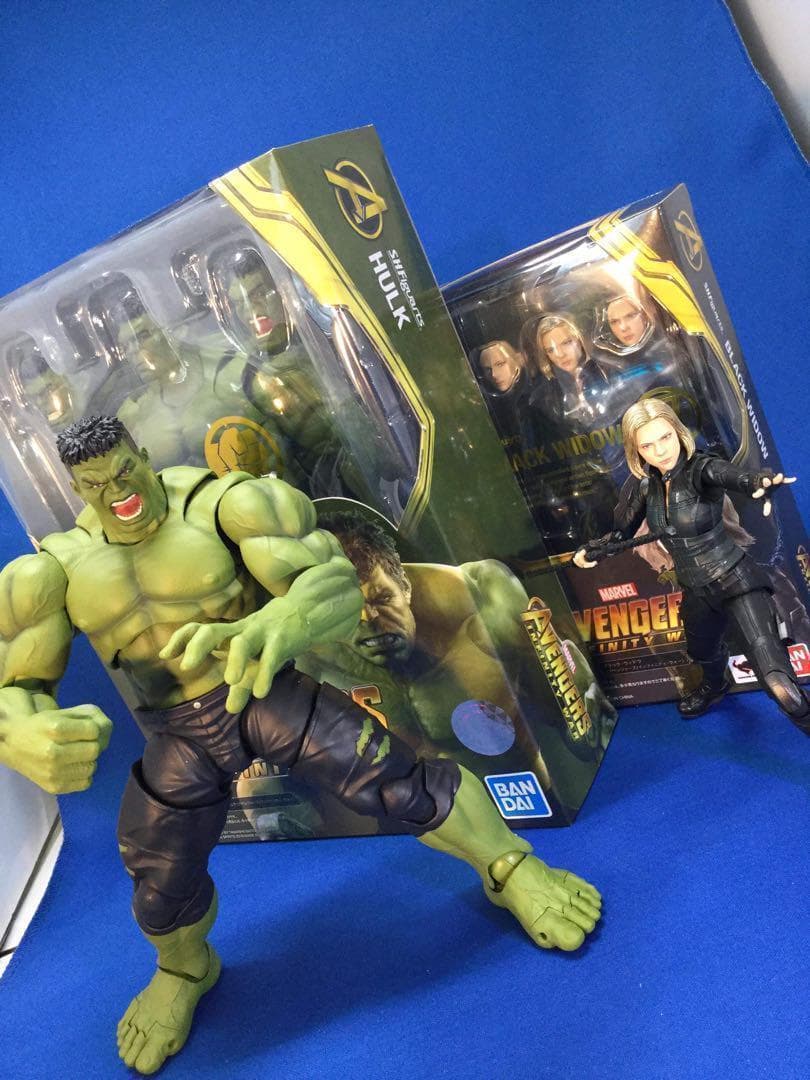 ハルク＆ ブラック・ウィドウ (アベンジャーズ) セット