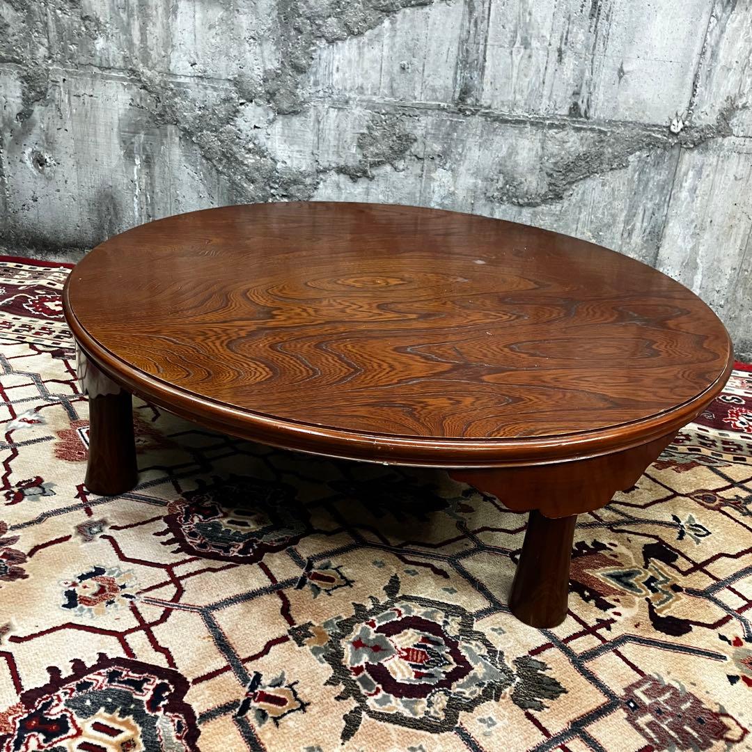 ちゃぶ台折り畳み座卓昭和レトロ