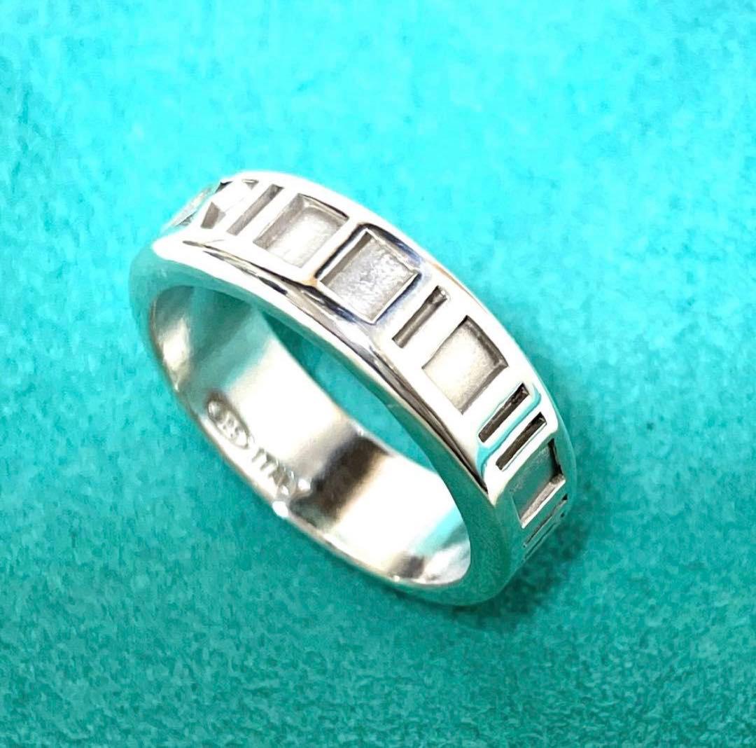 【最終値下げ済み】TIFFANY&Co. ティファニー　アトラスリング　19号