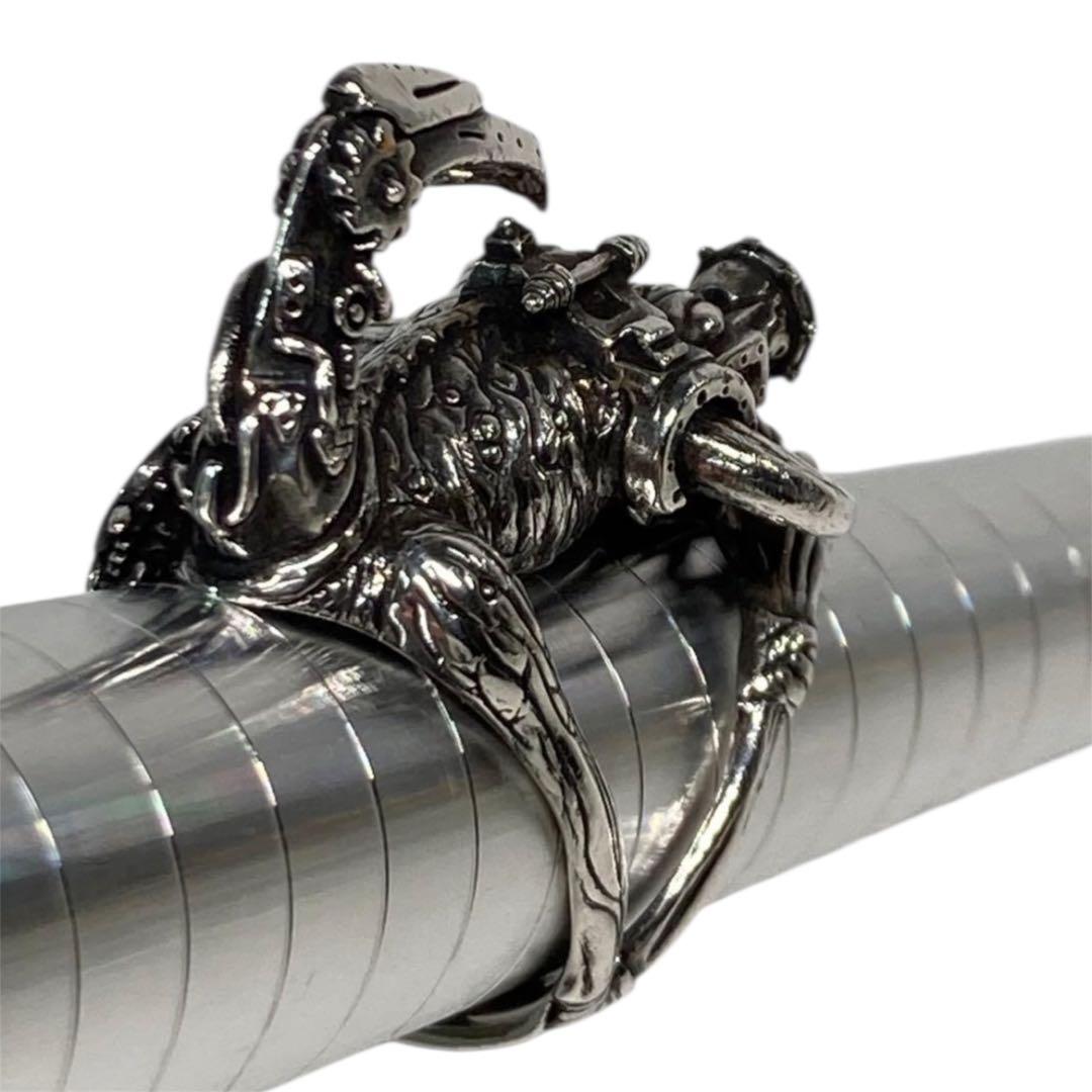 JAP工房 SPAWN サイバーバイオレーター 17号 シルバーリング 90s