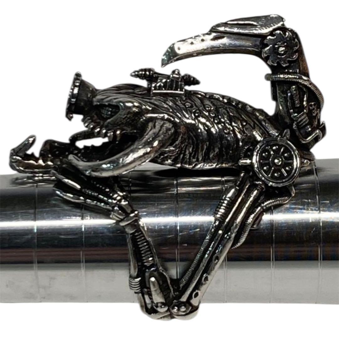 JAP工房 SPAWN サイバーバイオレーター 17号 シルバーリング 90s